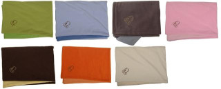 Deka fleece + bavlna s pejskem 75 x 100 cm