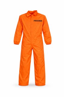 Set na karneval - vězeň 110-120 cm