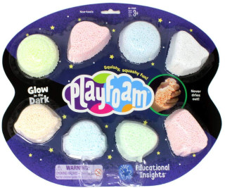 PlayFoam® modelína - Svítící (Glow in the Dark) 8 boulí