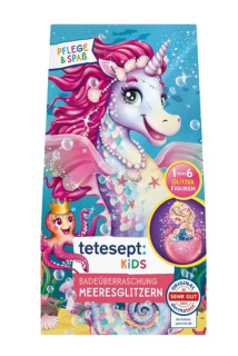 Kids Koupelová koule Mořský třpyt 173 g Tetesept