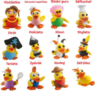 Tvořivá hmota/modelína Paulinda Happy Duck 40g