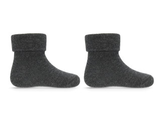 Kojenecké ponožky BIO bavlna tm. šedé Be Snazzy