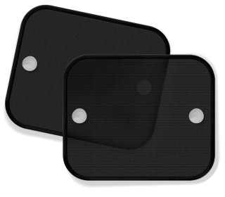 Stínítko na okno auta 2 ks černá