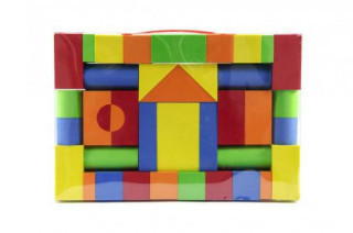 Kostky pěnové 41ks v plastové tašce