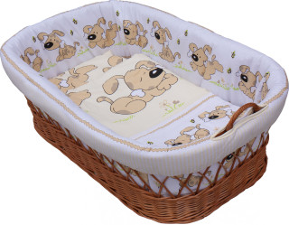 Mojžíšův košík pro miminko Japy béžová Scarlett