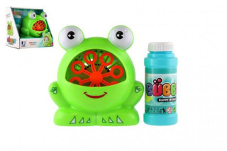 Bublifuk stroj žába na baterie + náplň