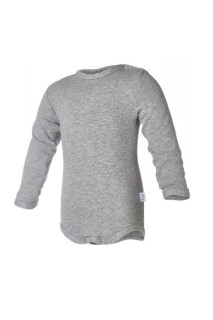 Body tenké dlouhý rukáv Outlast® Šedý melír
