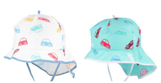 Chlapecký letní vázací klobouk s plachetkou Auta RDX