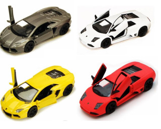 Model auta Kinsmart Lamborghini Aventador LP700-4, kov