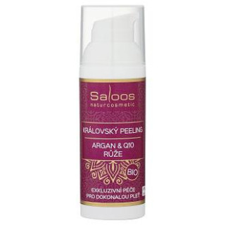 Bio peeling Argan & Q10 & Růže 50 ml Saloos