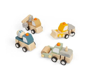 Natahovací stavební autíčko Bigjigs Toys 