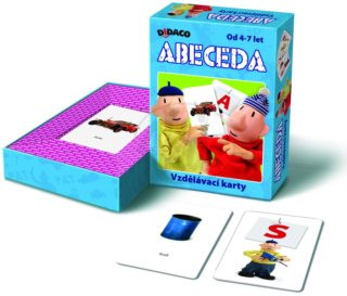 DIDACO vzdělávací karty abeceda Pat a Mat