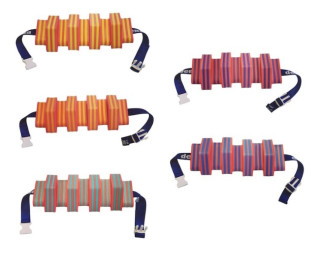 Pěnový plavecký pás 850 mm červený celopruh Matuška Dena