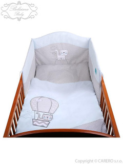 3-dílné ložní povlečení Belisima Balón 100/135 modré