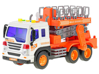 Auto opravářské plošina 27cm 1:16 na setrvačník se světlem a zvukem