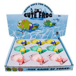 Žába plovoucí do vody 12,5 cm