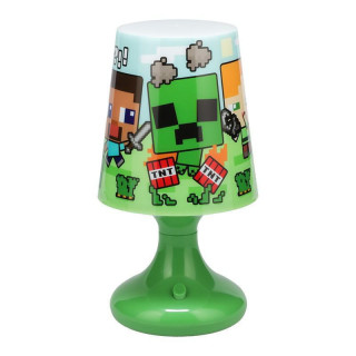 Minecraft lampička stolní