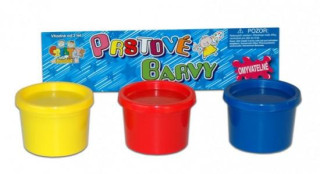 Prstové barvy omyvatelné