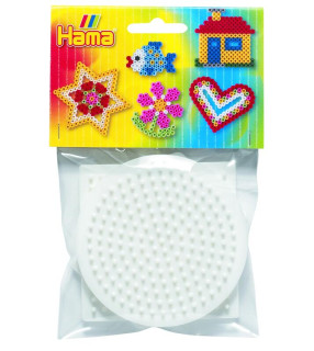 Podložka na zažehlovací korálky MIDI - kolečko,čtverec,šestiúhelník 3ks 