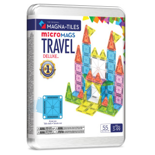 Magnetická stavebnice Travel Set Deluxe 55 dílů