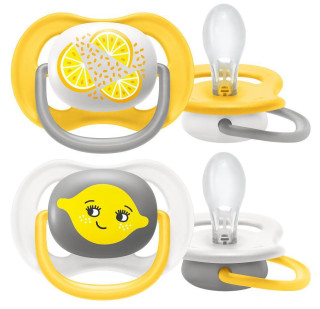 Philips Avent Šidítko Ultra air neutral (citrus)  2 ks, 6-18 m