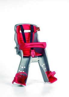 Cyklosedačka ORION OK Baby přední stříbrná