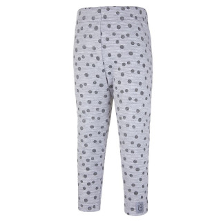 Legíny lesk - šedý melír šedý puntík