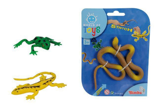 Gumová strečová zvířata malá