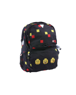 Lego Faces Black Freshmen - školní batoh