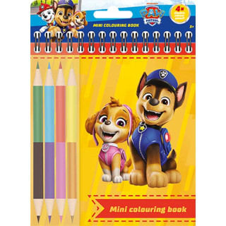 Mini omalovánky s pastelkami Tlapková Patrola
