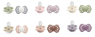 Infinity symetrické dudlíky silikon 0 - 6 měsíců 2 ks Bibs