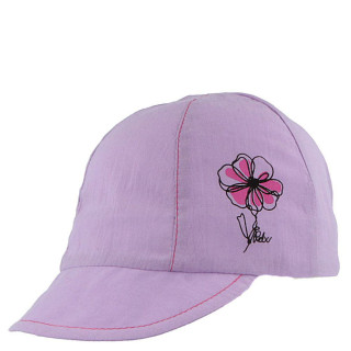 Letní lehká kšiltovka růžová květina RDX