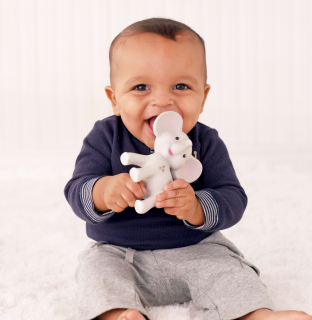 Kousátko přírodní kaučuk Slon Infantino