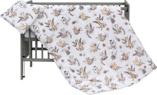 2dílné povlečení do postýlky Afrika 100 x 135 cm béžová Scarlett