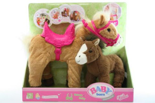 Baby Born Interaktivní kůň s hříbátkem Zapf 822371