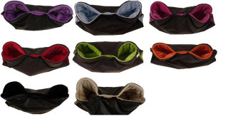 Rukávník na kočárek kojenecká plyš + polyester 