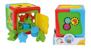 Multifunkční kostka vkládačka