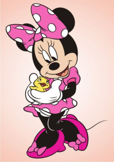 Obrázek pro pískování 23 x 33 cm Minnie