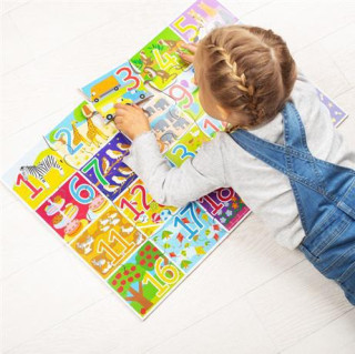 Podlahové puzzle počítání 20 dílků Bigjigs Toys