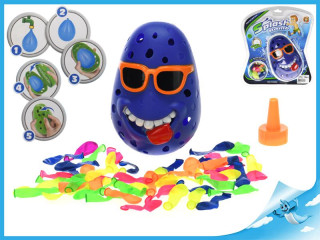 Vodní hra klaun s 50ks vodních bomb