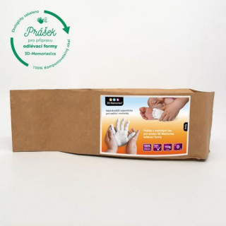 Přírodní prášek pro výrobu 3D odlévací formy