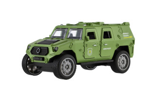 Auto vojenské plast 13 cm na setrvačník 