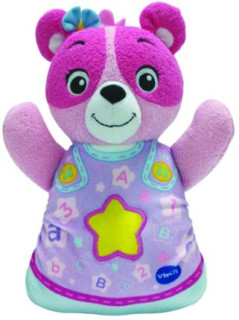 Usínáček Medvídek - růžový Vtech 2.JAKOST