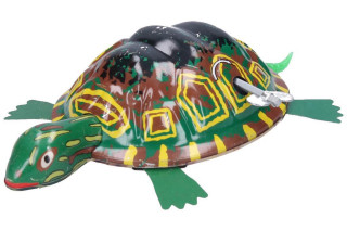 Želva natahovací kovová 10 x 7 cm