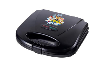 Sendvičovač Tlapková patrola pro 2 sendviče černý