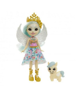 Enchantimals Panenka a zvířátko DVH87 Paolina Pegasus a Wincley