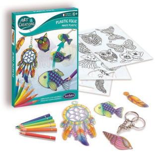 Magická folie - klíčenky a magnetky Sentosphere 