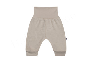 Kojenecké kraťasy vlnky béžová - Baby Service