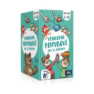 Venkovní pohybové hry se zvířátky Kvído