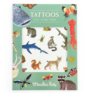 Tetování Zvířata z celého světa Moulin Roty